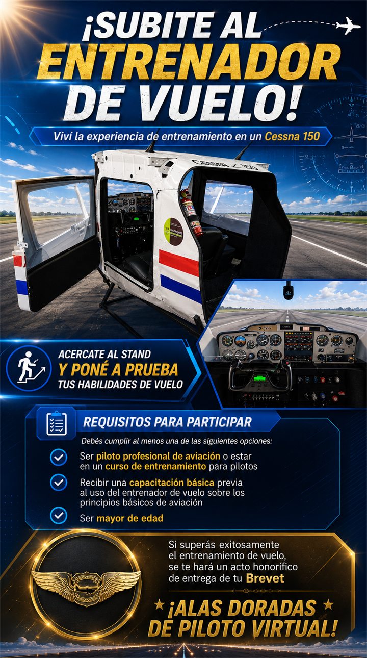 Simulador de vuelo para entrenamiento