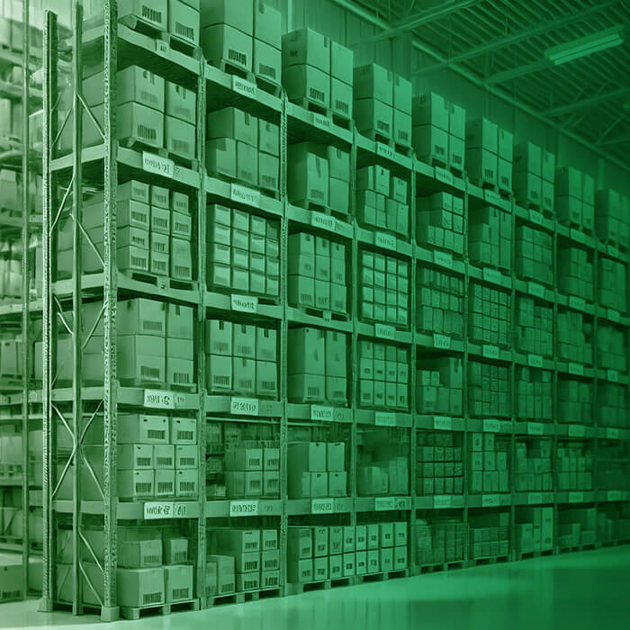 Módulo de depósito de la suite de inventario